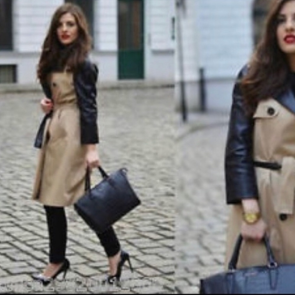 Zara Trench Military Coat